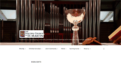 Desktop Screenshot of churchofstmartin.org