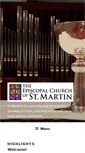 Mobile Screenshot of churchofstmartin.org